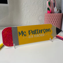 Load image into Gallery viewer, name desk plate