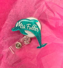 Load image into Gallery viewer, dolphin badge reel