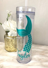 Load image into Gallery viewer, mermaid tumbler