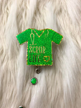 Load image into Gallery viewer, Scrub Life Name Badge Reel for Doctors and Nurses