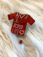 Load image into Gallery viewer, scrubs badge reel