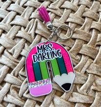 Load image into Gallery viewer, teacher keychain