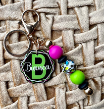 Load image into Gallery viewer, animal print keychain