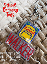 Load image into Gallery viewer, School Bookbag Tags