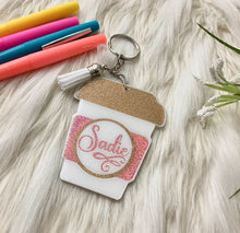 Load image into Gallery viewer, starbucks keychain
