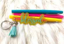 Load image into Gallery viewer, blessed keychain
