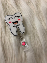 Load image into Gallery viewer, tooth badge reel
