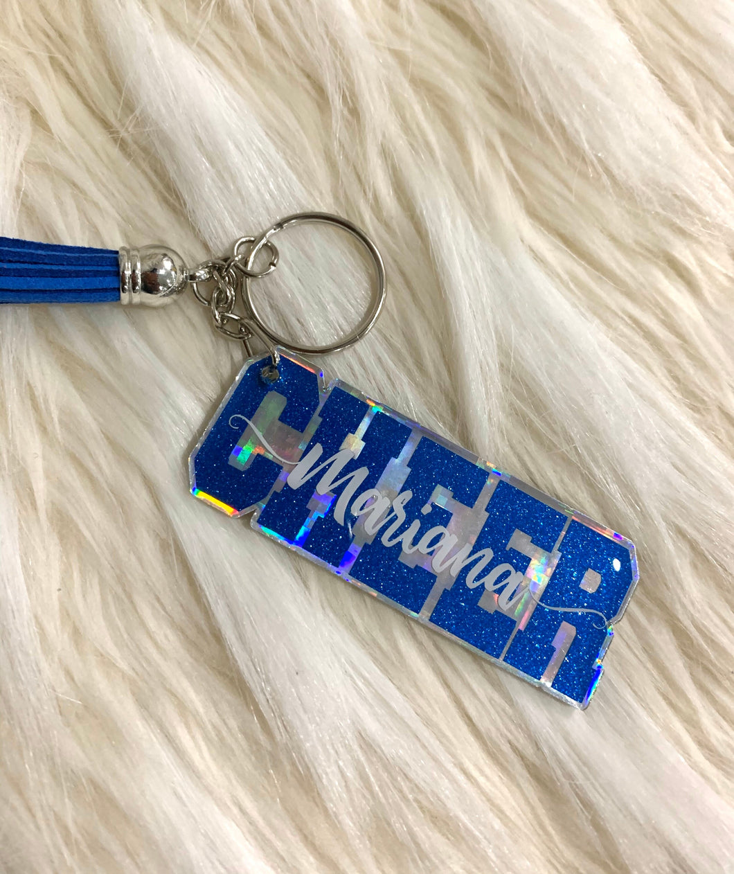 cheer keychain