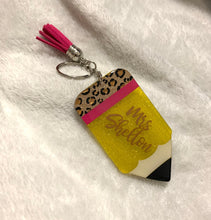 Load image into Gallery viewer, teacher keychain
