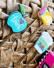 Load image into Gallery viewer, Jumbo Teacher Paperclip Bookmark for Planners and Stationary

