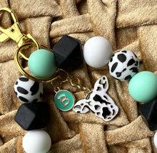 Load image into Gallery viewer, cow keychain
